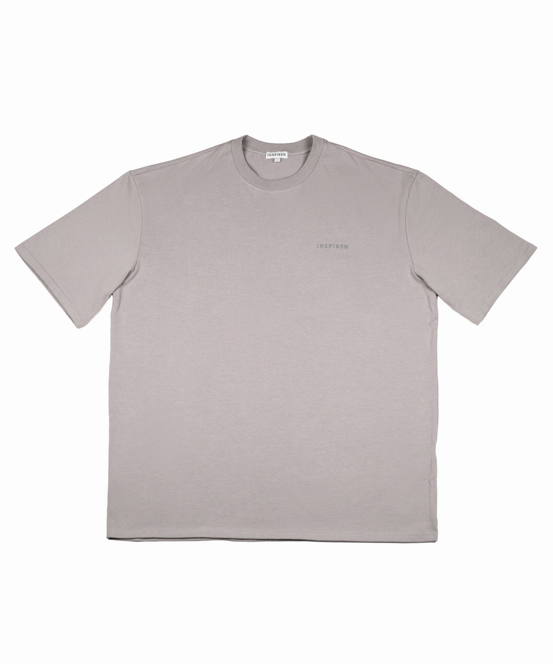 Stone Beige – Dual Statement Grey Logo