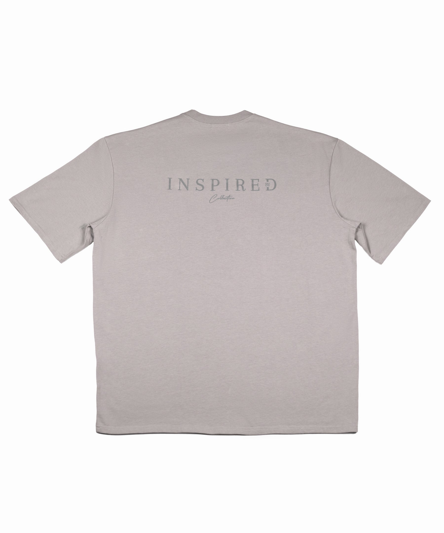 Stone Beige – Dual Statement Grey Logo