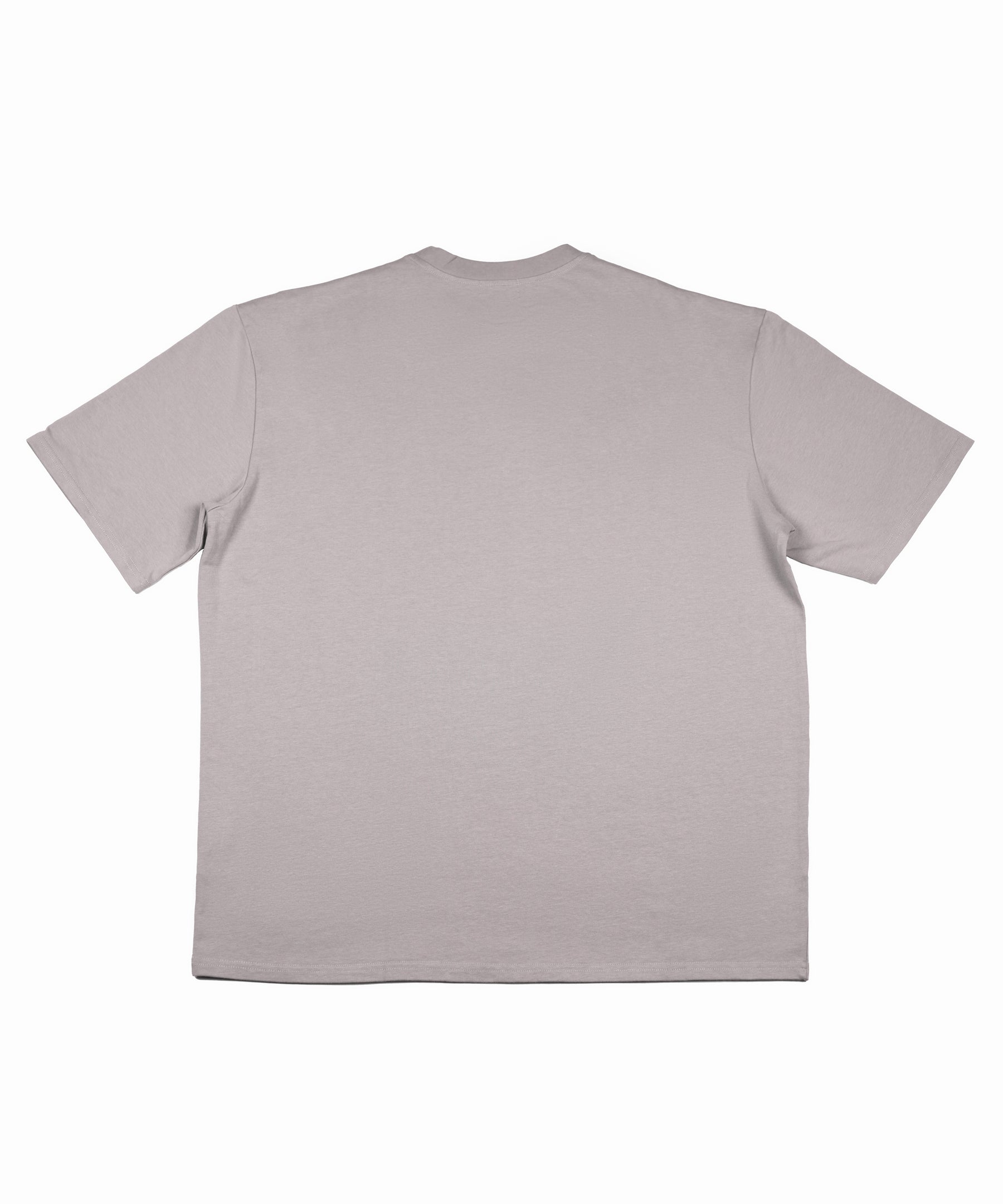 Stone Beige – Minimal Front Mark (Grey Logo)