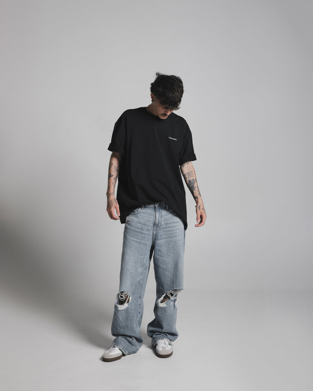 Black – Dual Statement Logo