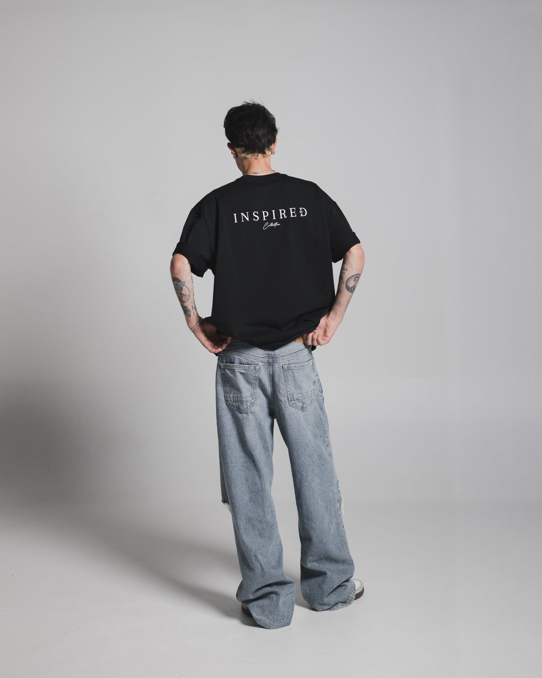 Black – Dual Statement Logo